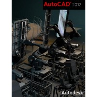Autodesk AutoCAD 2012 Commercial New SLM